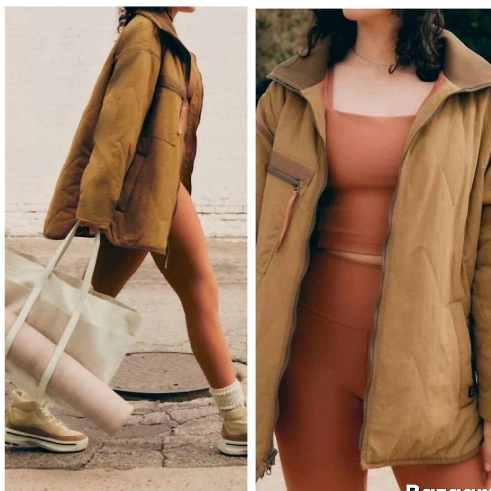 NEW PRANA encinitas field coat in earthbound Size:MEDIUM